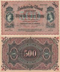 *500 Mariek Sasko (Nemecko) 1911, SAX09 VF - Kliknutím na obrázok zatvorte -